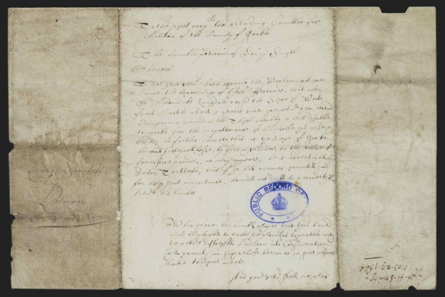 The petition of Henry Smyth, Yorkshire, 23 November 1648 · Civil War ...